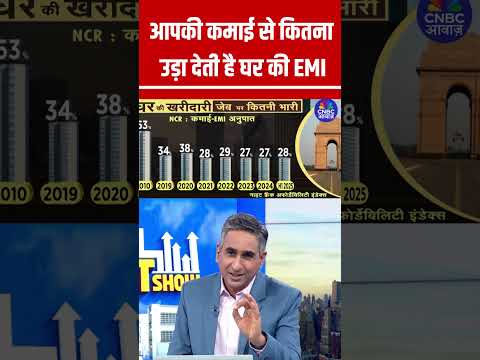 आपकी कमाई से कितना उड़ा देती है घर की EMI | The Real Asset Show | N18S