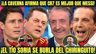 🤣 ¡CRISTIANO AL FIN MARCA GOL Y EDU DICE QUE ES EL MEJOR DEL MUNDIAL Y QUE MESSI! -EL CHIRINGUITO
