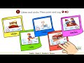 Identifying Final Sounds and Actions