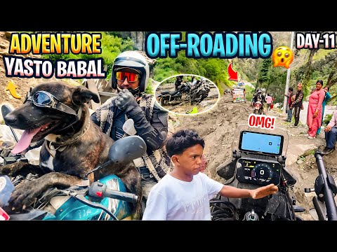 Cool DOG sanga yeti long off-roading || finally HUMLA SIMIKOT PUGYO || MRB Vlog ||