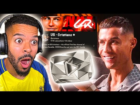 REACTING TO CRISTIANO RONALDO'S BRAND NEW YOUTUBE CHANNEL!!