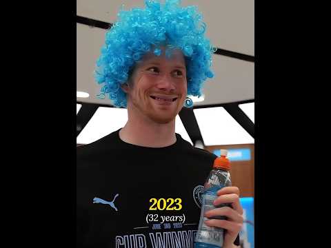 Kevin De Bruyne Evolution 2001-2024