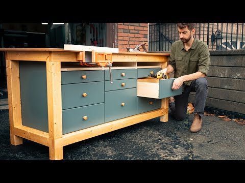 This Workbench is deceptively EASY to make!