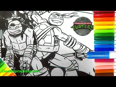 Marcador o Rotulador Mágico de Las Tortugas Ninja Ninja Turtles en Español