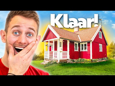 HET HUIS IN ZWEDEN IS AF!