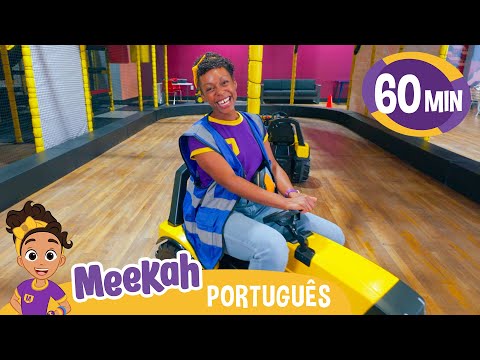 Meekah Cava mais Fundo | 💜Olá Meekah!💜| Amigos do Blippi Brasil  | Videos Educativos