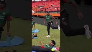 ডিফেন্ডিং চ্যাম্পিয়নদের অনুশীলন শুরু! ⚡🏏 #shorts #shortsvideo #rangpurriders #gslt20