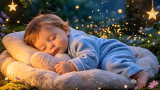 Baby Sleep Music 🎶 Sleep Instantly in 3 Minutes 😴 Mozart & Brahms Lullaby for Babies