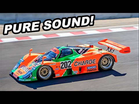 PURE SOUND! Mazda 767B, Historic F1, Trans Am, FIA, Rolex Motorsports Reunion Highlights