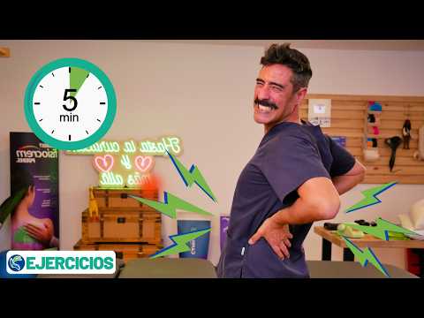 5 Ejercicios que aliviarán tu dolor lumbar  👨‍⚕️ Científicamente comprobado #fisiolution