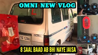 MARUTI OMNI NEW VLOG OMNI ME LAGAYA AIR FRESHENER | GODREJ CAR AIR FRESHENER UNBOXING REVIEW HINDI
