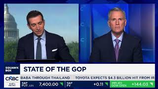 Speaker McCarthy Joins Squawk Box