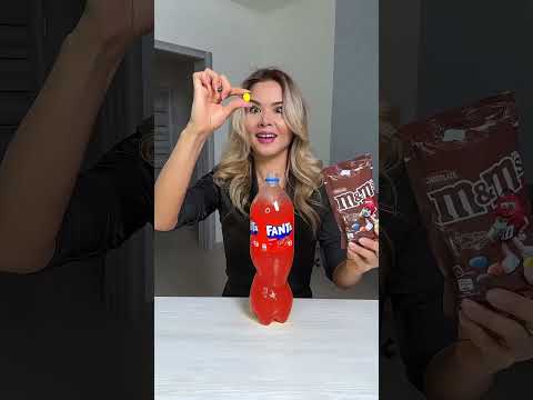 Rainbow Fanta M&Ms Magic! 🌈🥤🍬