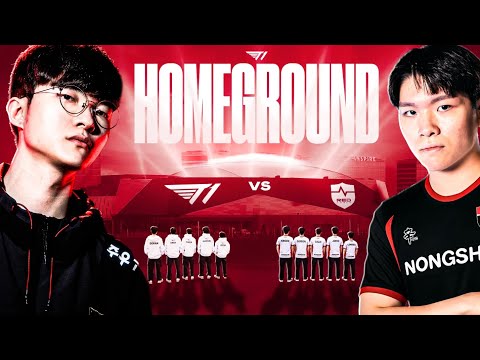 T1 VS NONGSHIM AT THE T1 HOMEGROUND - LCK SUMMER 2025