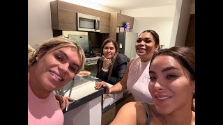 Preparando de cenar con Wendy y Evelin