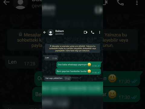Babam ilk defa WhatsApp yüklerse 😂