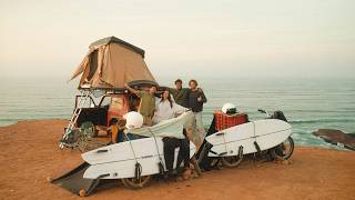 Ils traversent le Maroc en mobylette (Tanger - Dakhla)