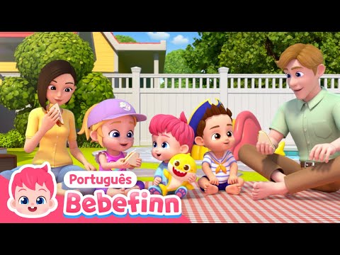 Bebefinn se diverte com a família! 👶 | + Compilação | Bebefinn em Português - Canções Infantis