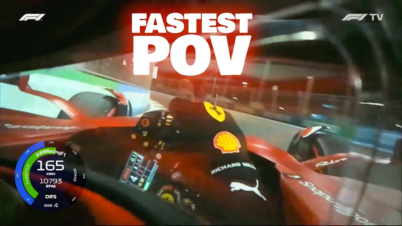 Watch onboard: Charles Leclerc's fastest lap on Friday in Jeddah ...