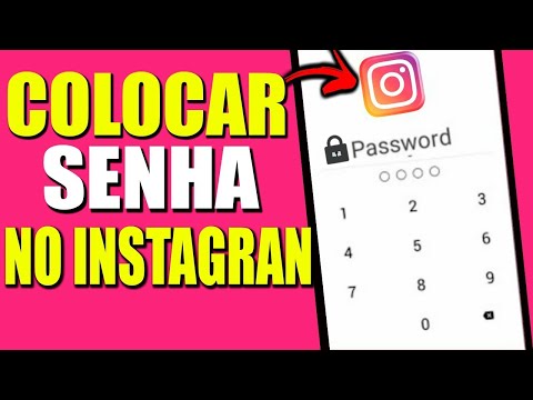 COMO COLOCAR SENHA NO INSTAGRAM