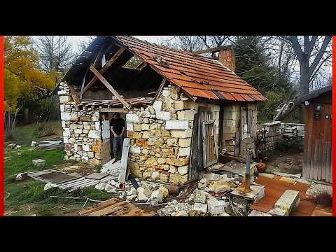 Man Buys Old Ruin and Renovates it into Amazing Tiny HOUSE |  Start to Finish by‪ Worksandmechanic‬