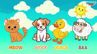 Animal Sounds Song | Kids Songs and Nursery Rhymes | Chirpy Kids TV