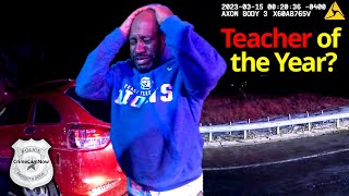 Drunk Teacher Passes Out at Ramp… and Breaks Down Crying