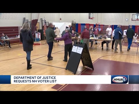 YouTube video thumbnail: US Department of Justice Requests New Hampshire Voter List