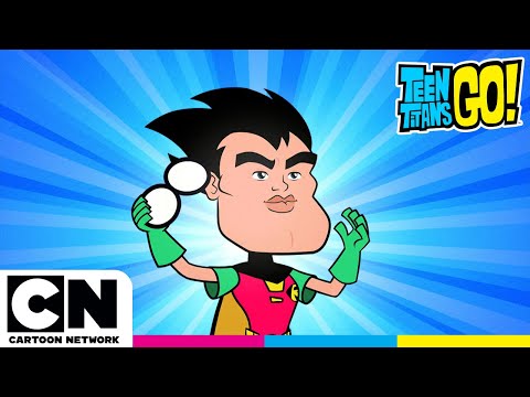 Teen Titans Go! | Robin Tira a Máscara | Cartoon Network