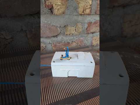 Electric Experiment: Ceramic Capacitor vs. 220V Current | Nothing happened due to power outage 🔋