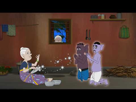Bhuture Dhakna | Jadur upohar | THAKURMAR JHULI | FAIRY TALES | SSOFTOONS DUI BURI