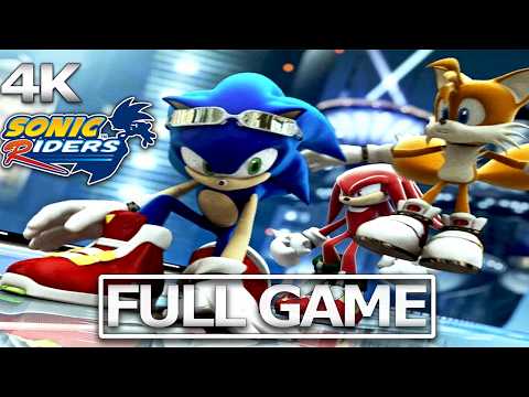 SONIC RIDERS Full Gameplay Walkthrough / No Commentary【FULL GAME】Graphics Mod 4K 60FPS