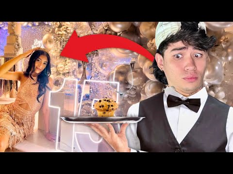 Me hice pasar por MESERO en unos 15 años 😱 // Andy