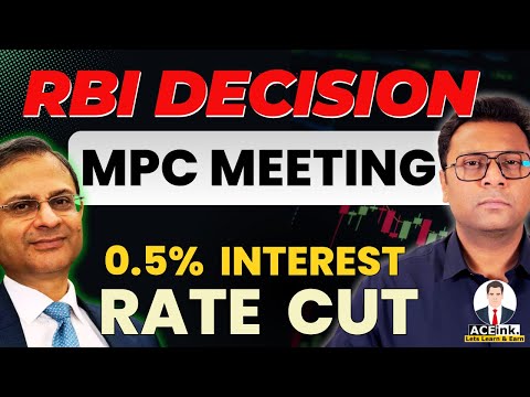 Big Breaking News for Stock Market | RBI MPC | Interest Rate Cut | Bharath Shankar Stock Market