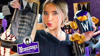 Eating Wendy's NEW Wednesday’s MEAL OF MISFORTUNE!! & MORE 🪦🕸️