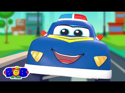 Bob the Train عجلات على سيارة الشرطة + المزيد أغاني الأطفال الممتعة باللغة العربية