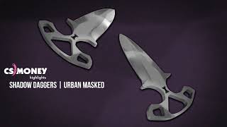 Shadow Daggers Urban Masked Gameplay