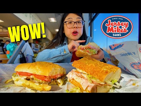 First Time Trying Jersey Mike's (Better than Subway?)