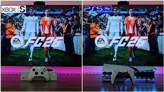 EA FC26 (Xbox Series S Vs PS5 PRO)