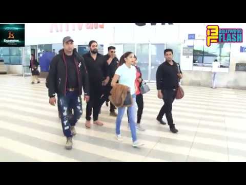 Sapna Choudhary Spotted At Mumbai Domestic Airport