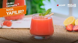 Çilekli Limonata Nasıl Yapılır?
