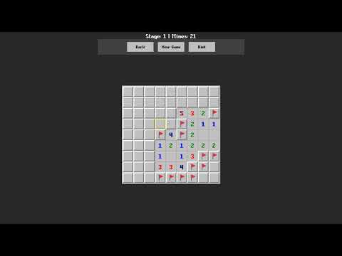 不確定要素を排除した完全理詰めのマインスイーパーをプレイしてみた