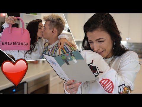 Anniversary Gift Brings Girlfriend to Tears (Emotional)