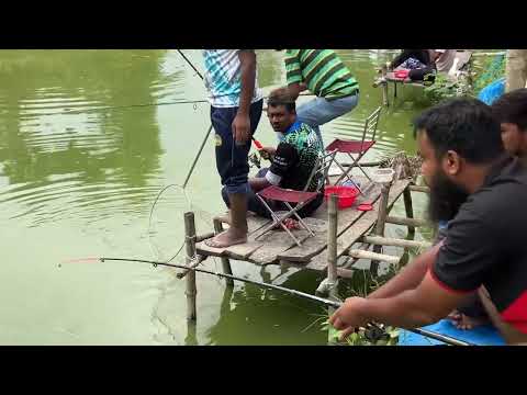 Angling life of young peoples 🎣 Caught big catla fish 🐟