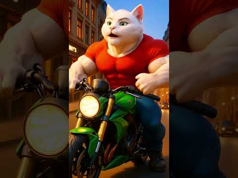MEDUZA invade a cidade dos gatinhos fofos!🙀#gatos #gatosfofos