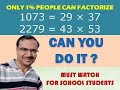 Prime Factorization Techniques and Challenges