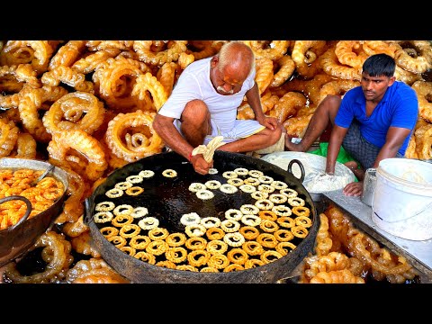 Art Of Making Perfect IMARTI | Very Crispy And Delicious Sweet Of Mathura | Indian Street Food
