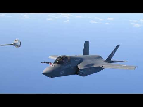 U.S. Marine Corps F-35B Aerial Refueling