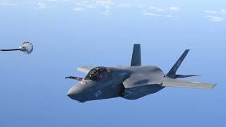 U.S. Marine Corps F-35B Aerial Refueling