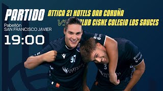 🔴 DIRECTO | 19:00 | ATTICA 21 HOTELS OAR CORUÑA  -  CLUB CISNE COLEGIO